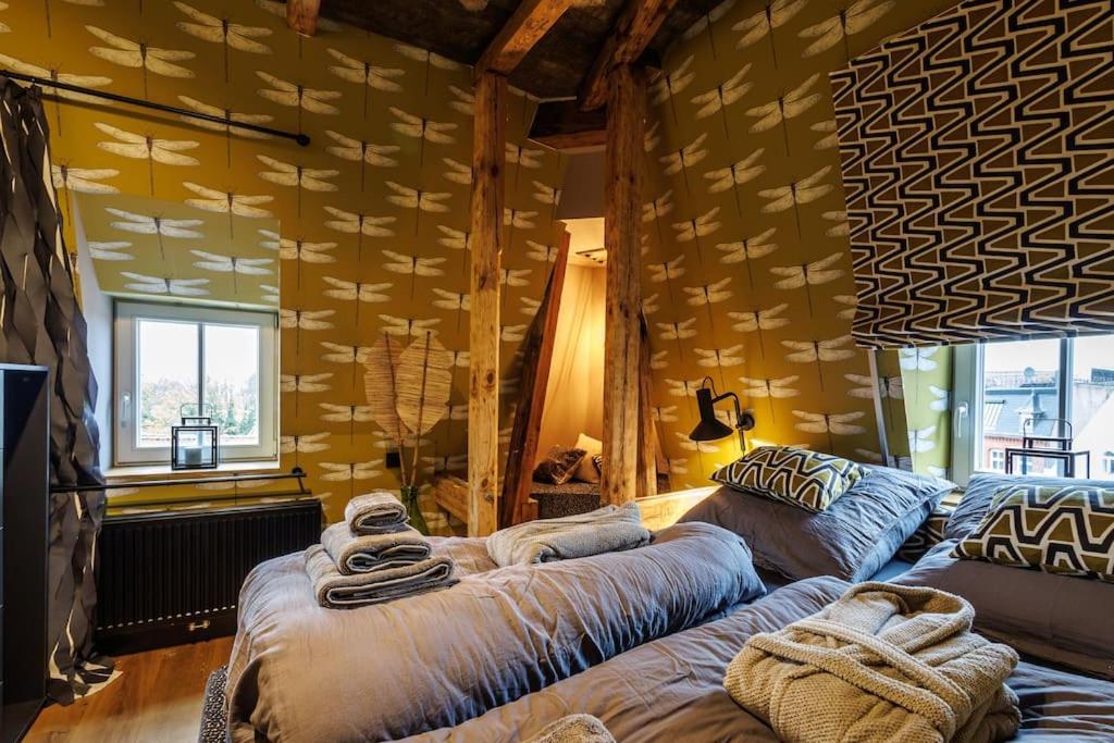 Himmlisches Penthouse Am Fischmarkt Stade Dış mekan fotoğraf